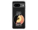Funda Silicona Antigolpes para Google Pixel 8 5G diseño Mujer Escalada Dibujos