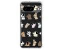 Funda Silicona Antigolpes para Google Pixel 8 5G diseño Perros Dibujos