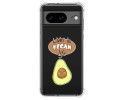 Funda Silicona Antigolpes para Google Pixel 8 5G diseño Vegan Life Dibujos