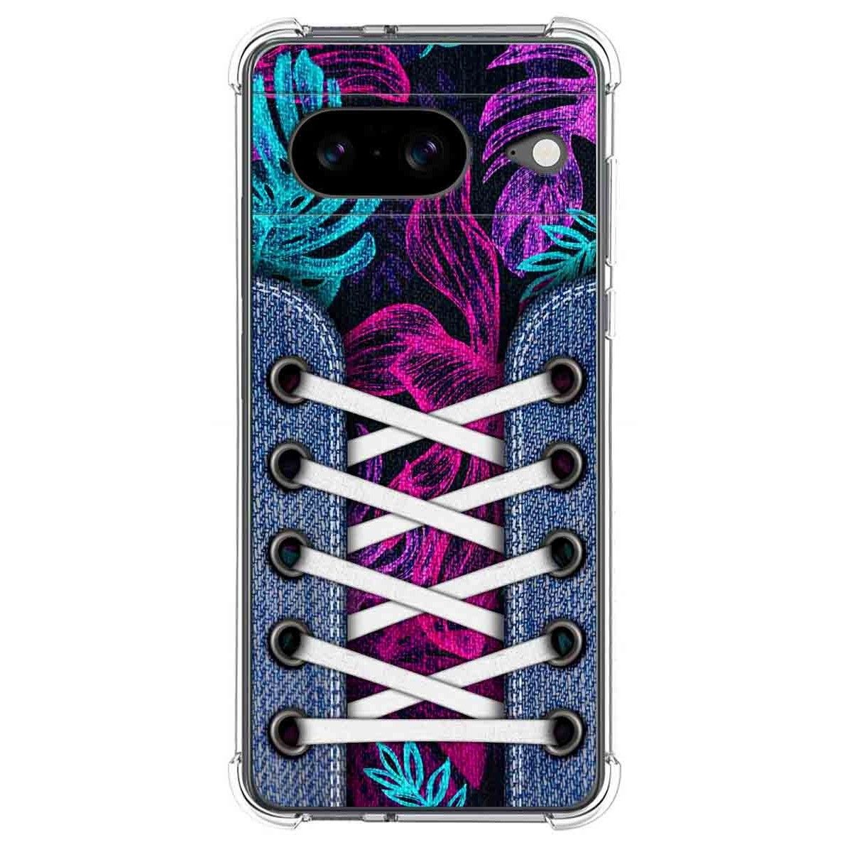Funda Silicona Antigolpes para Google Pixel 8 5G diseño Zapatillas 07 Dibujos