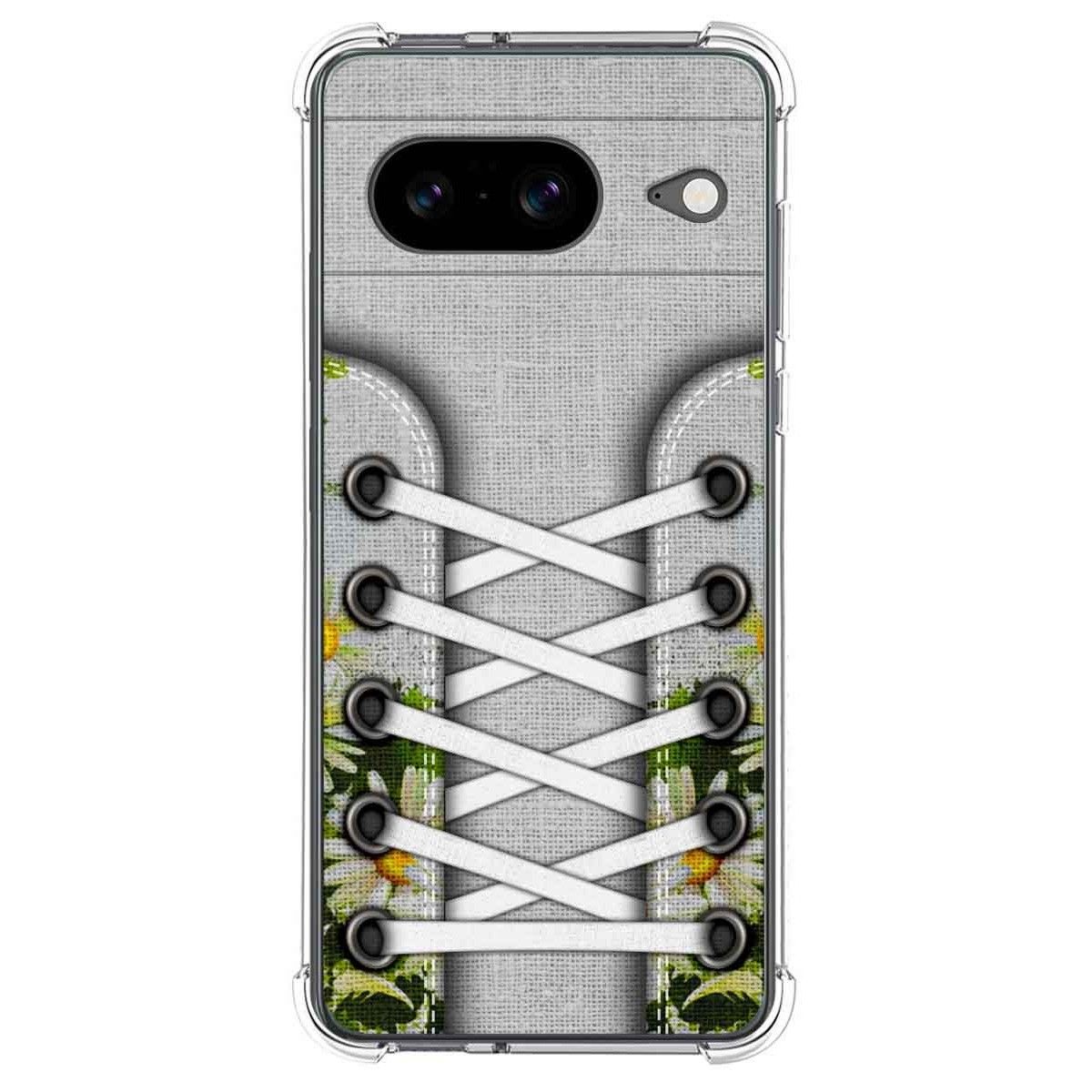 Funda Silicona Antigolpes para Google Pixel 8 5G diseño Zapatillas 08 Dibujos