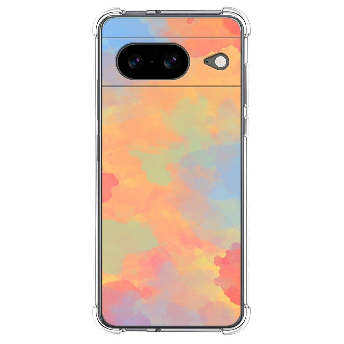 Funda Silicona Antigolpes para Google Pixel 8 5G diseño Acuarela 08 Dibujos
