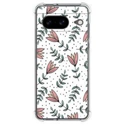 Funda Silicona Antigolpes para Google Pixel 8 5G diseño Flores 01 Dibujos