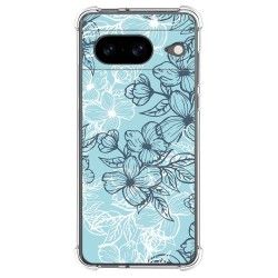 Funda Silicona Antigolpes para Google Pixel 8 5G diseño Flores 03 Dibujos