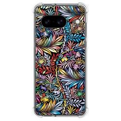 Funda Silicona Antigolpes para Google Pixel 8 5G diseño Flores 04 Dibujos