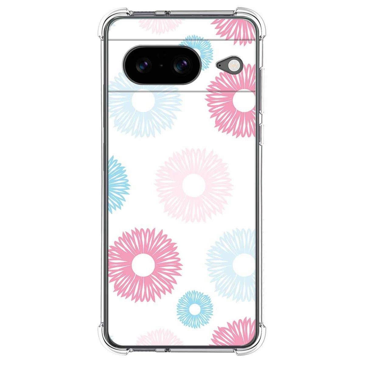 Funda Silicona Antigolpes para Google Pixel 8 5G diseño Flores 06 Dibujos