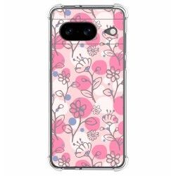 Funda Silicona Antigolpes para Google Pixel 8 5G diseño Flores 07 Dibujos