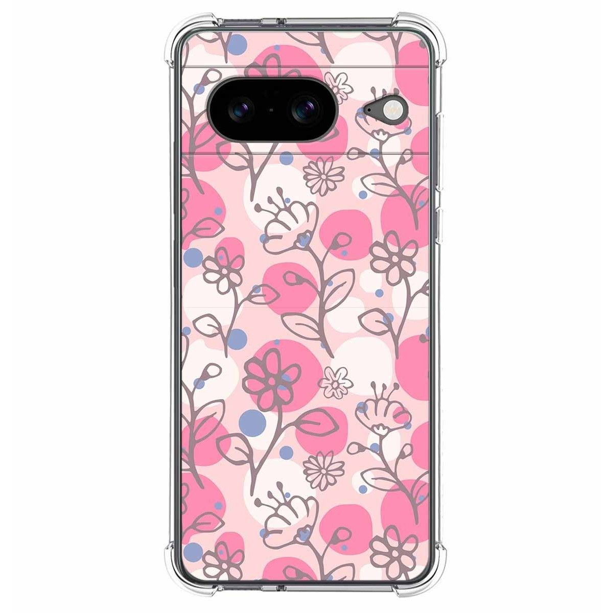 Funda Silicona Antigolpes para Google Pixel 8 5G diseño Flores 07 Dibujos