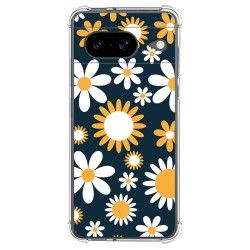 Funda Silicona Antigolpes para Google Pixel 8 5G diseño Flores 08 Dibujos