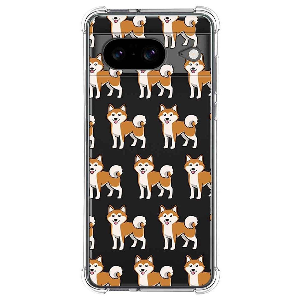 Funda Silicona Antigolpes para Google Pixel 8 5G diseño Perros 08 Dibujos