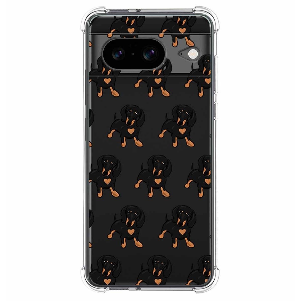 Funda Silicona Antigolpes para Google Pixel 8 5G diseño Perros 10 Dibujos