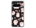 Funda Silicona Antigolpes para Google Pixel 8 Pro 5G diseño Cerdos Dibujos