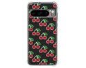 Funda Silicona Antigolpes para Google Pixel 8 Pro 5G diseño Cerezas Dibujos