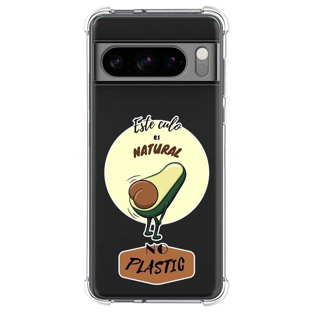 Funda Silicona Antigolpes para Google Pixel 8 Pro 5G diseño Culo Natural Dibujos