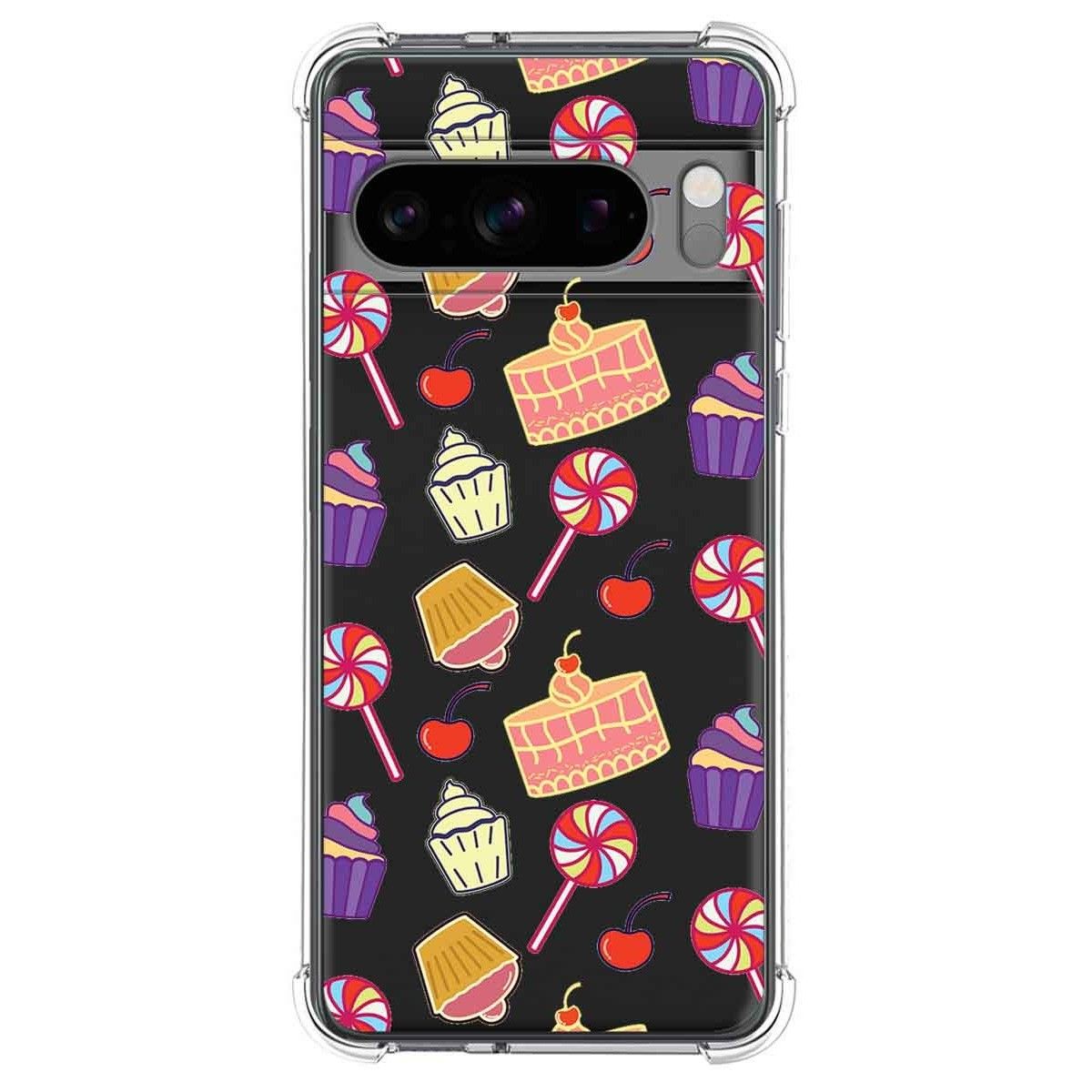 Funda Silicona Antigolpes para Google Pixel 8 Pro 5G diseño Dulces 01 Dibujos