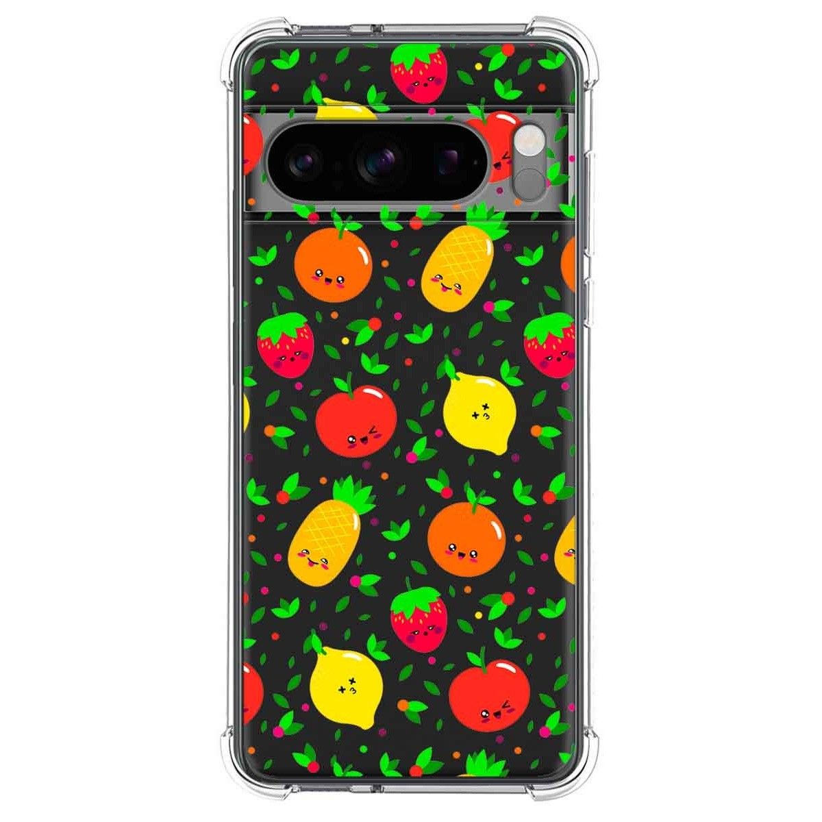 Funda Silicona Antigolpes para Google Pixel 8 Pro 5G diseño Frutas 01 Dibujos