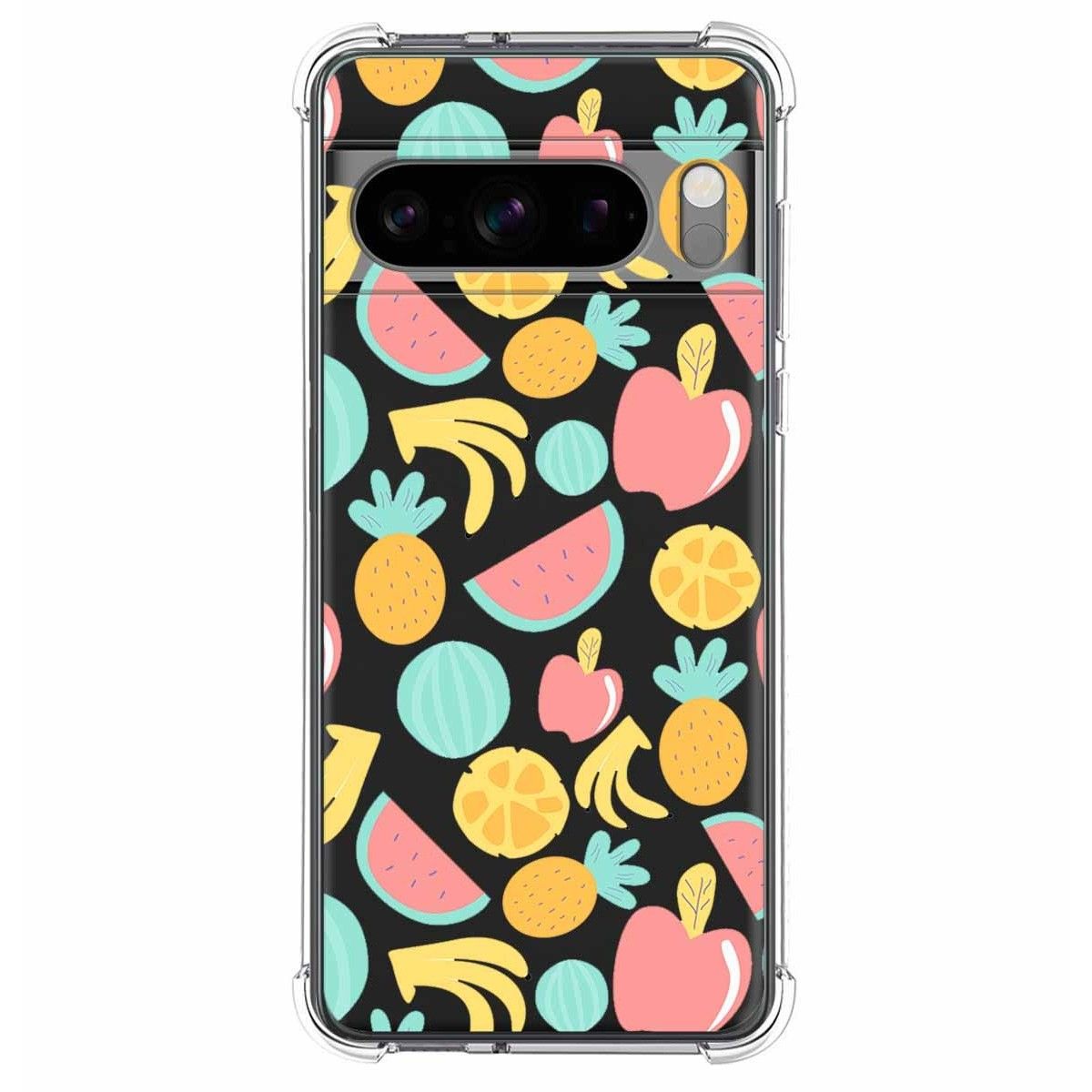 Funda Silicona Antigolpes para Google Pixel 8 Pro 5G diseño Frutas 02 Dibujos