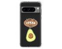 Funda Silicona Antigolpes para Google Pixel 8 Pro 5G diseño Vegan Life Dibujos