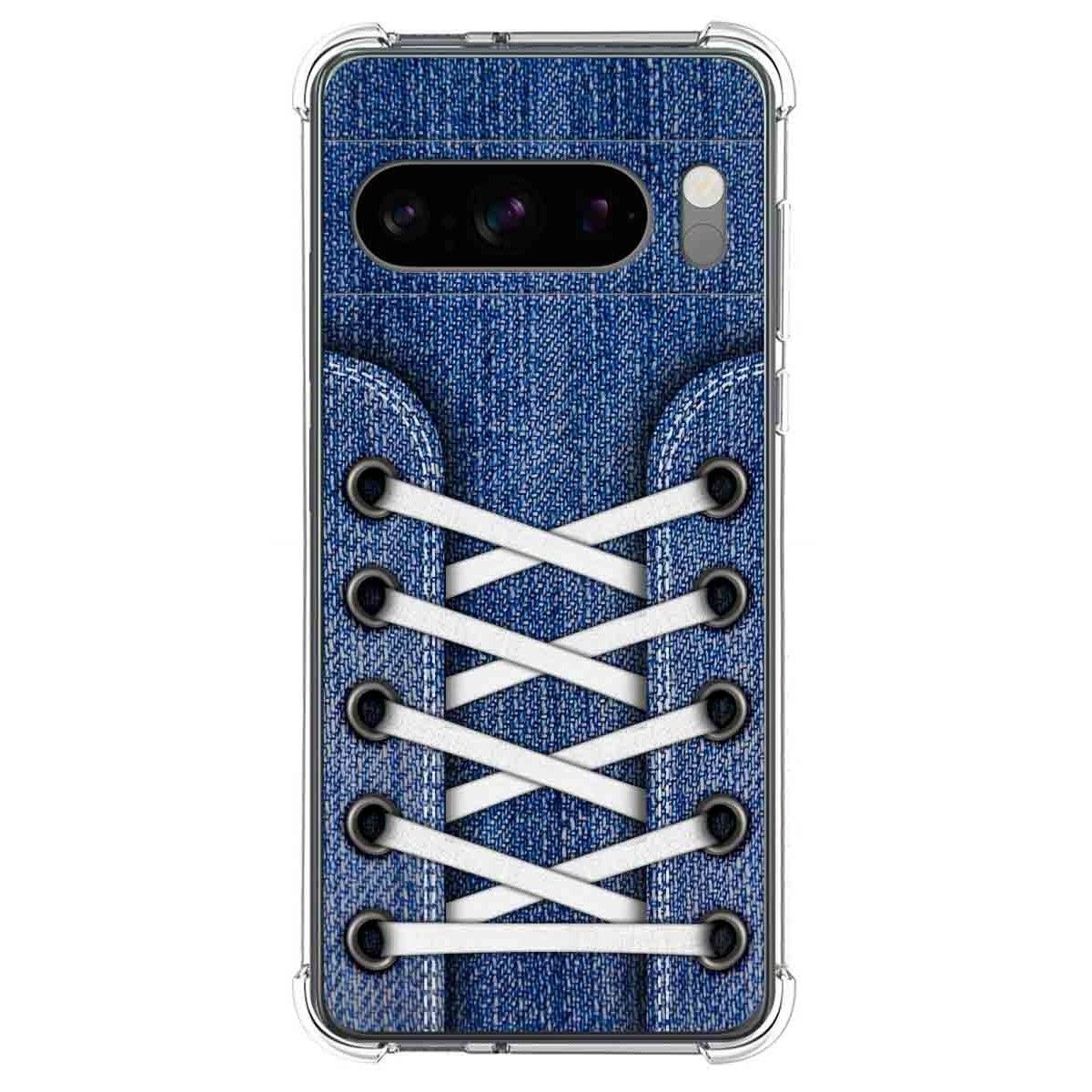 Funda Silicona Antigolpes para Google Pixel 8 Pro 5G diseño Zapatillas 01 Dibujos