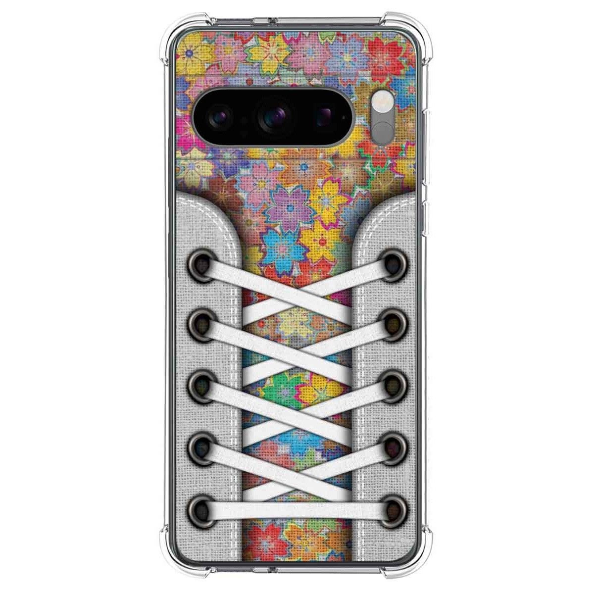 Funda Silicona Antigolpes para Google Pixel 8 Pro 5G diseño Zapatillas 05 Dibujos