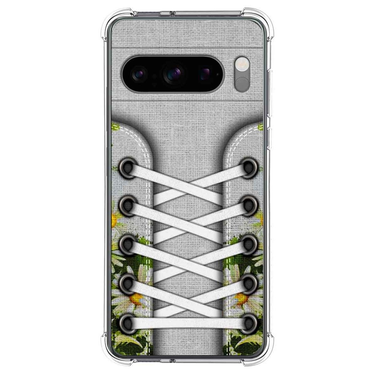 Funda Silicona Antigolpes para Google Pixel 8 Pro 5G diseño Zapatillas 08 Dibujos