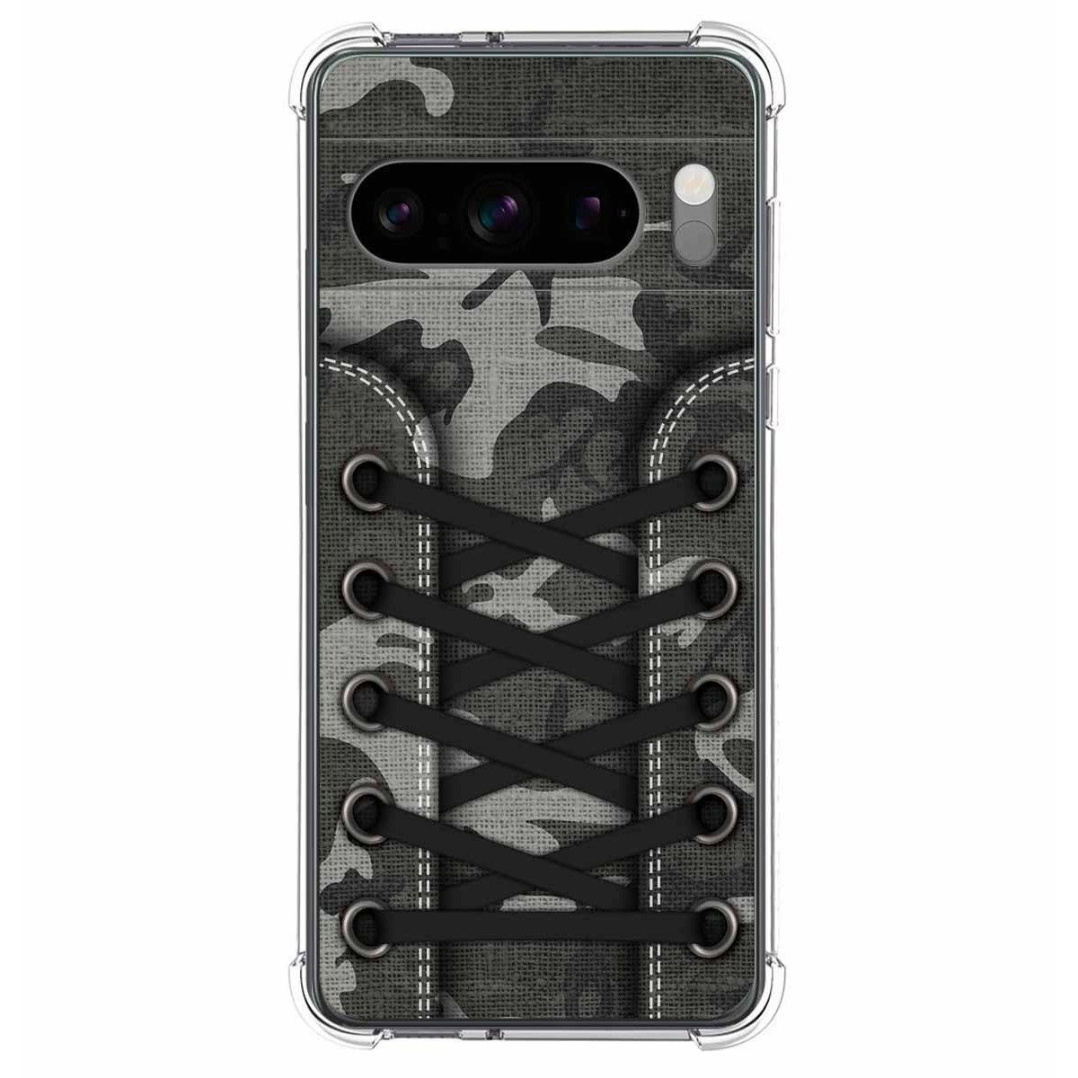 Funda Silicona Antigolpes para Google Pixel 8 Pro 5G diseño Zapatillas 15 Dibujos