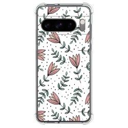 Funda Silicona Antigolpes para Google Pixel 8 Pro 5G diseño Flores 01 Dibujos