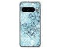 Funda Silicona Antigolpes para Google Pixel 8 Pro 5G diseño Flores 03 Dibujos