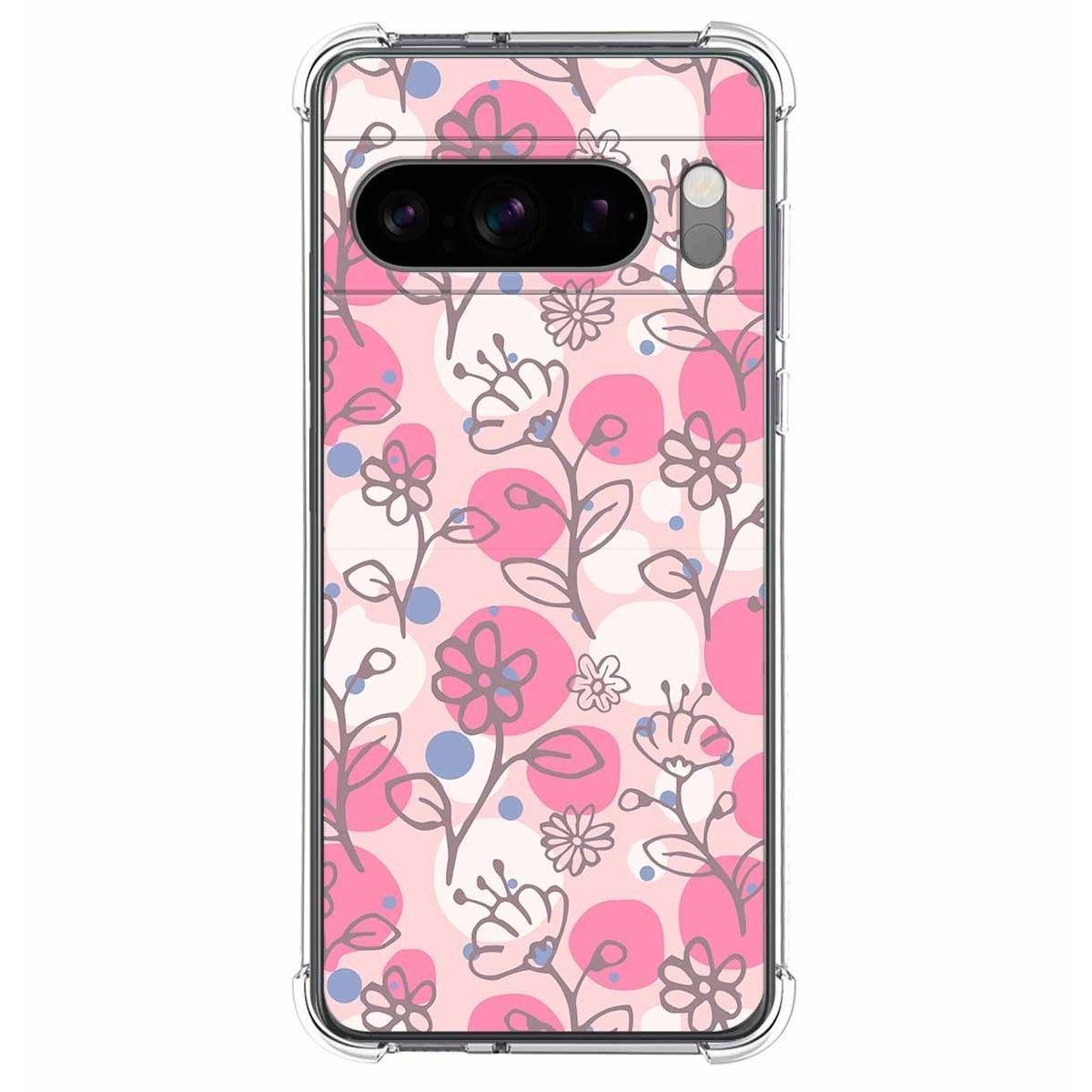 Funda Silicona Antigolpes para Google Pixel 8 Pro 5G diseño Flores 07 Dibujos