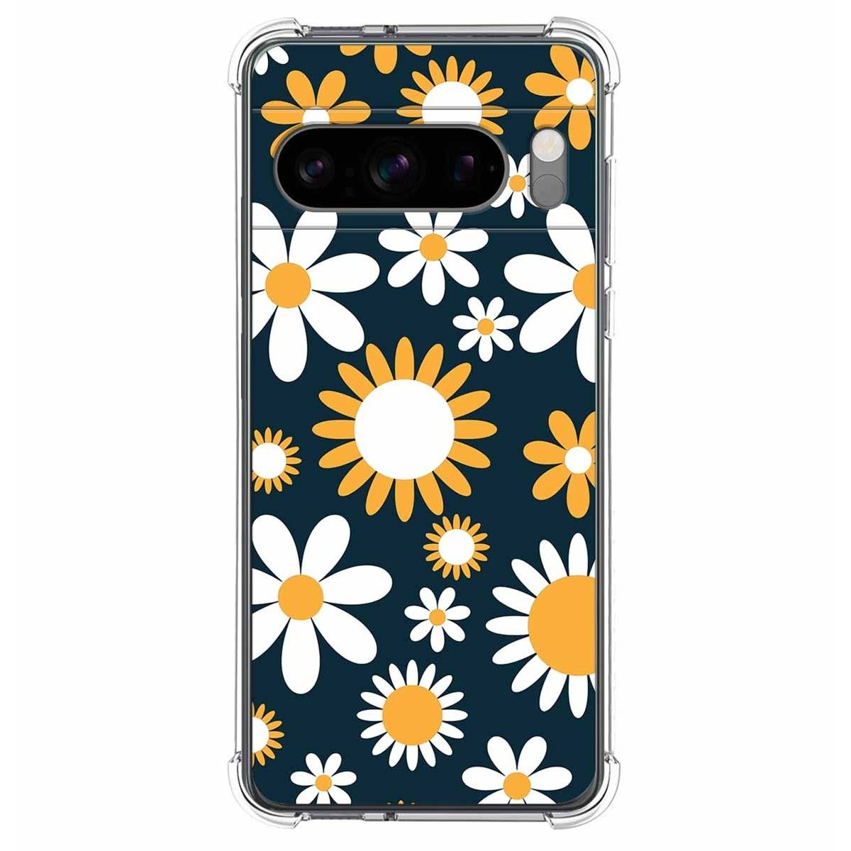 Funda Silicona Antigolpes para Google Pixel 8 Pro 5G diseño Flores 08 Dibujos