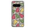 Funda Silicona Antigolpes para Google Pixel 8 Pro 5G diseño Flores 11 Dibujos