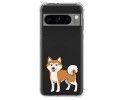 Funda Silicona Antigolpes para Google Pixel 8 Pro 5G diseño Perros 02 Dibujos