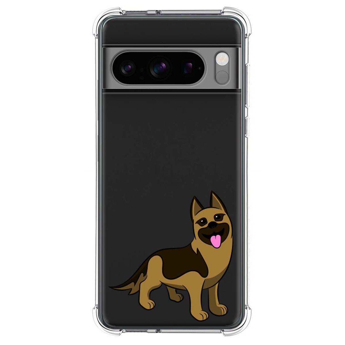 Funda Silicona Antigolpes para Google Pixel 8 Pro 5G diseño Perros 03 Dibujos