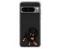 Funda Silicona Antigolpes para Google Pixel 8 Pro 5G diseño Perros 04 Dibujos