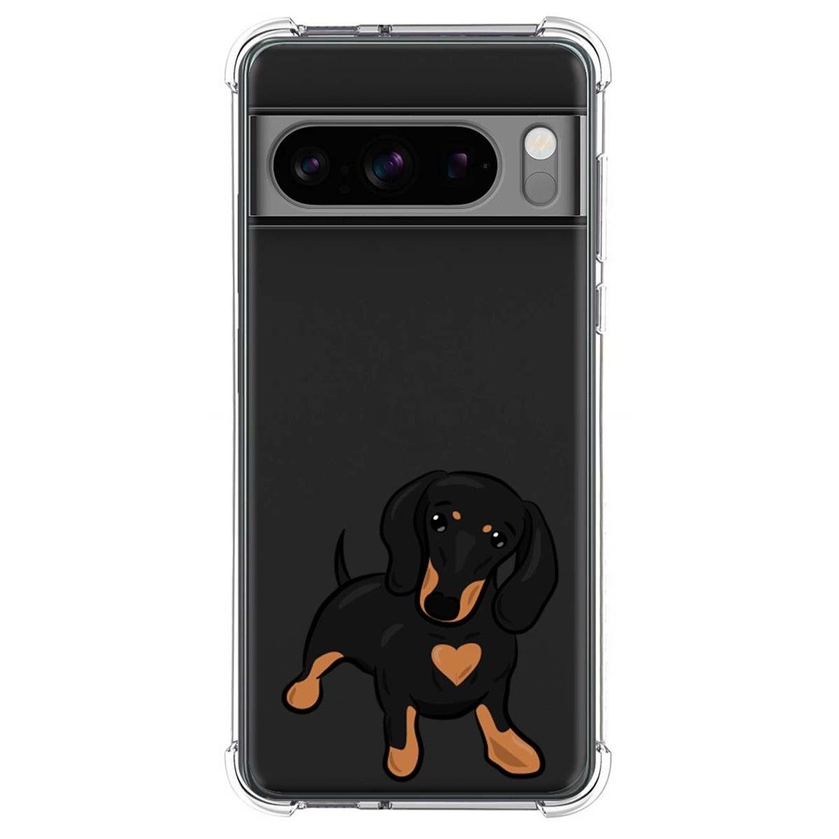 Funda Silicona Antigolpes para Google Pixel 8 Pro 5G diseño Perros 04 Dibujos