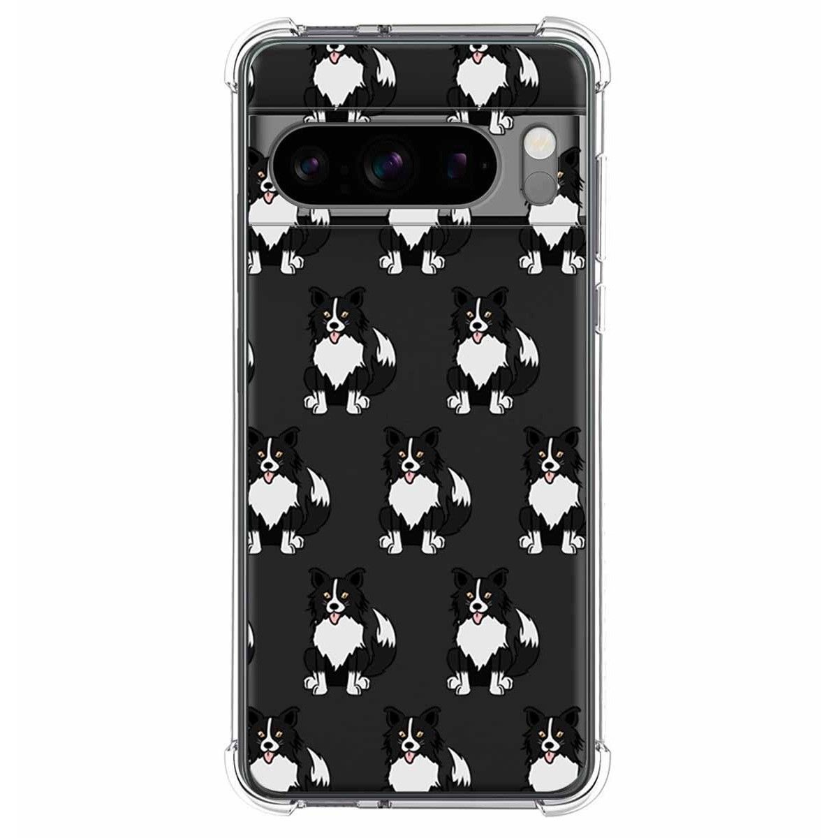 Funda Silicona Antigolpes para Google Pixel 8 Pro 5G diseño Perros 07 Dibujos
