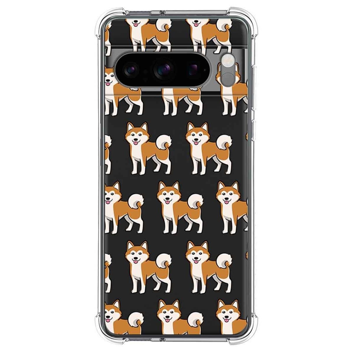 Funda Silicona Antigolpes para Google Pixel 8 Pro 5G diseño Perros 08 Dibujos