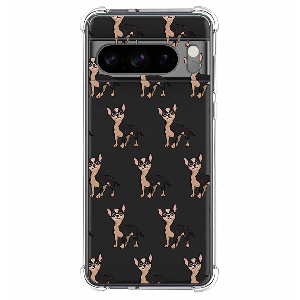 Funda Silicona Antigolpes para Google Pixel 8 Pro 5G diseño Perros 11 Dibujos