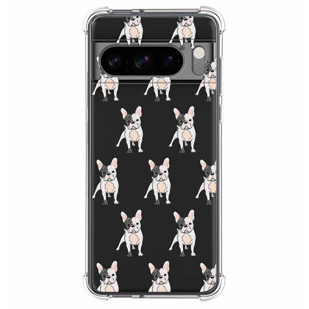 Funda Silicona Antigolpes para Google Pixel 8 Pro 5G diseño Perros 12 Dibujos