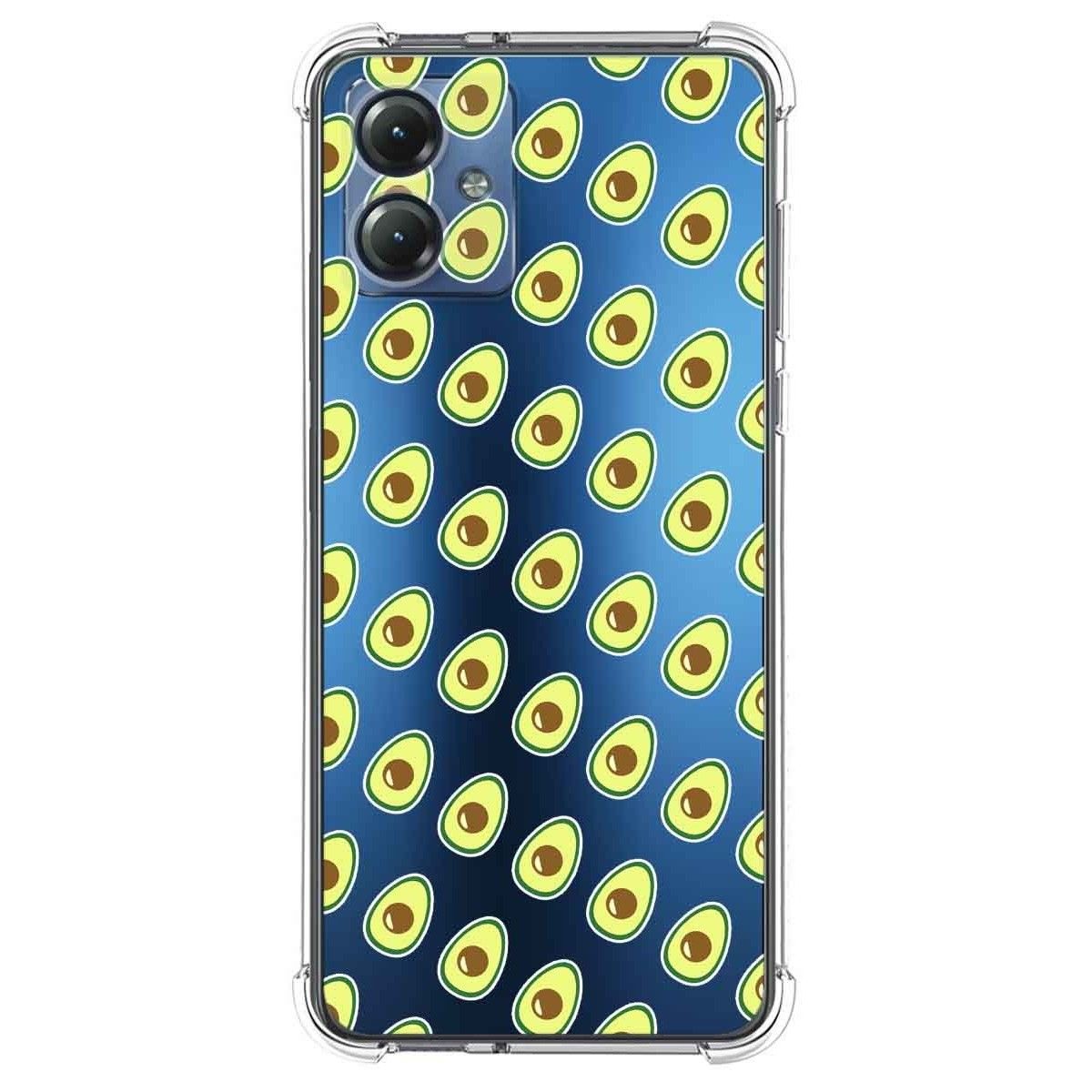 Funda Silicona Antigolpes para Motorola Moto G14 diseño Aguacate Dibujos