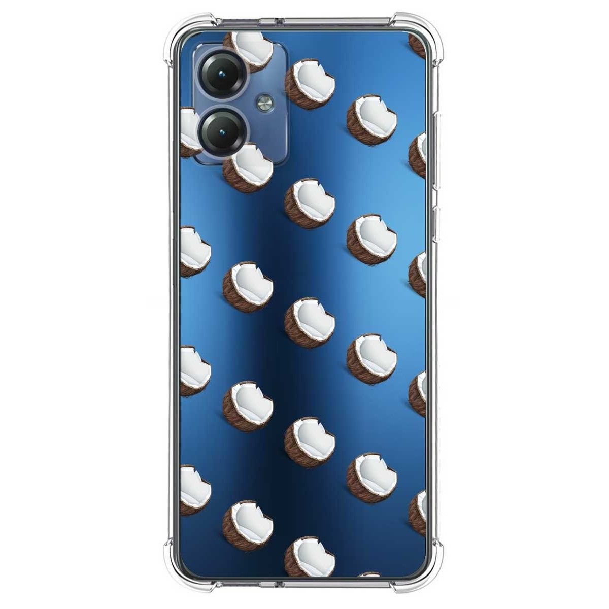 Funda Silicona Antigolpes para Motorola Moto G14 diseño Cocos Dibujos