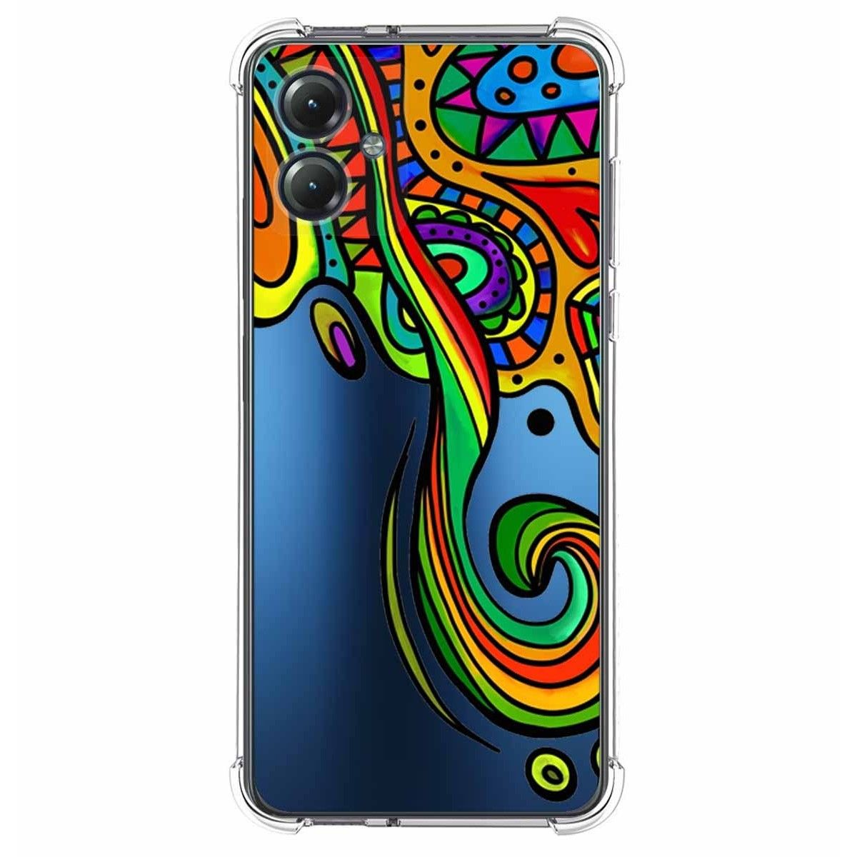 Funda Silicona Antigolpes para Motorola Moto G14 diseño Colores Dibujos