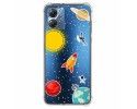 Funda Silicona Antigolpes para Motorola Moto G14 diseño Espacio Dibujos