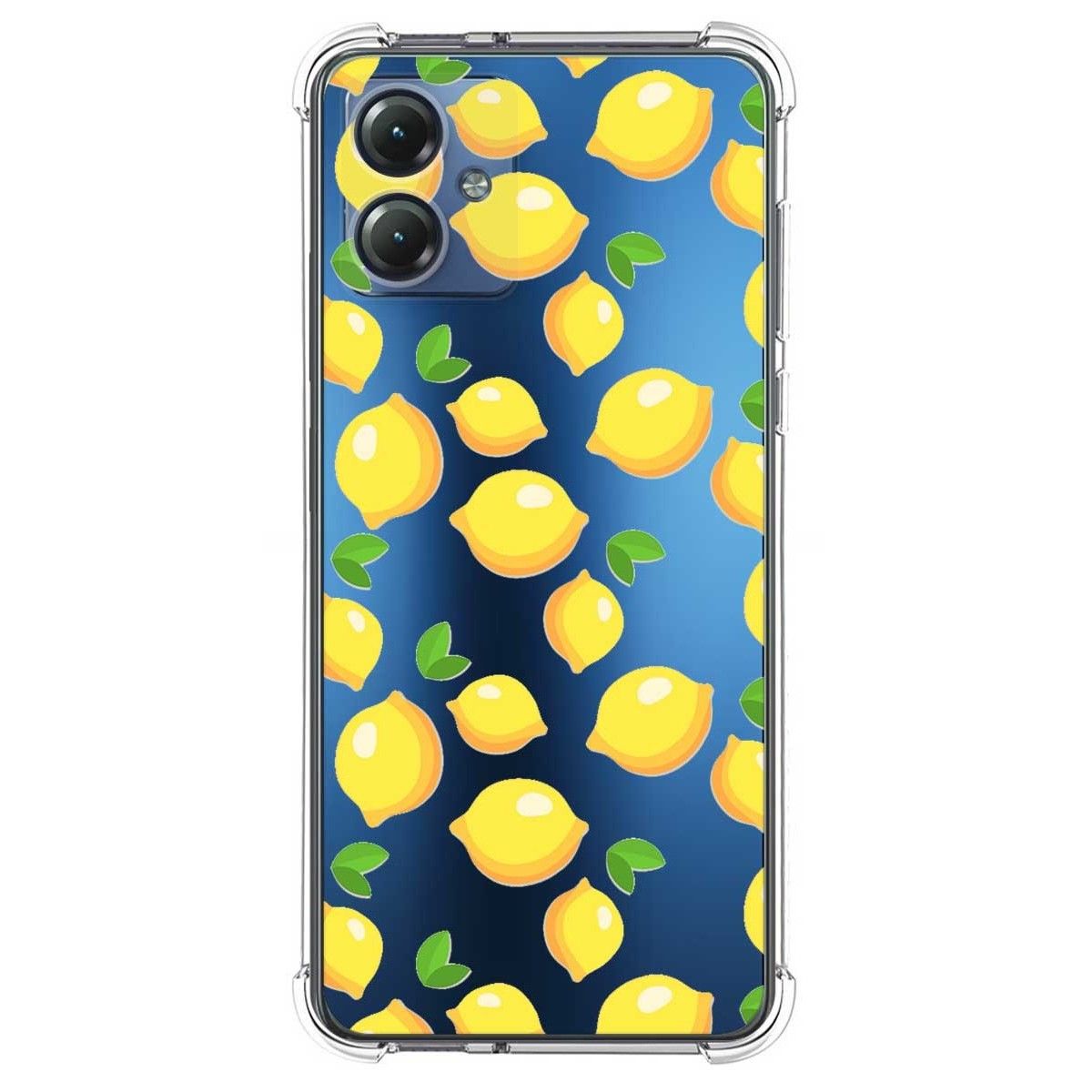 Funda Silicona Antigolpes para Motorola Moto G14 diseño Limones Dibujos