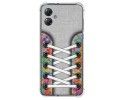 Funda Silicona Antigolpes para Motorola Moto G14 diseño Zapatillas 04 Dibujos