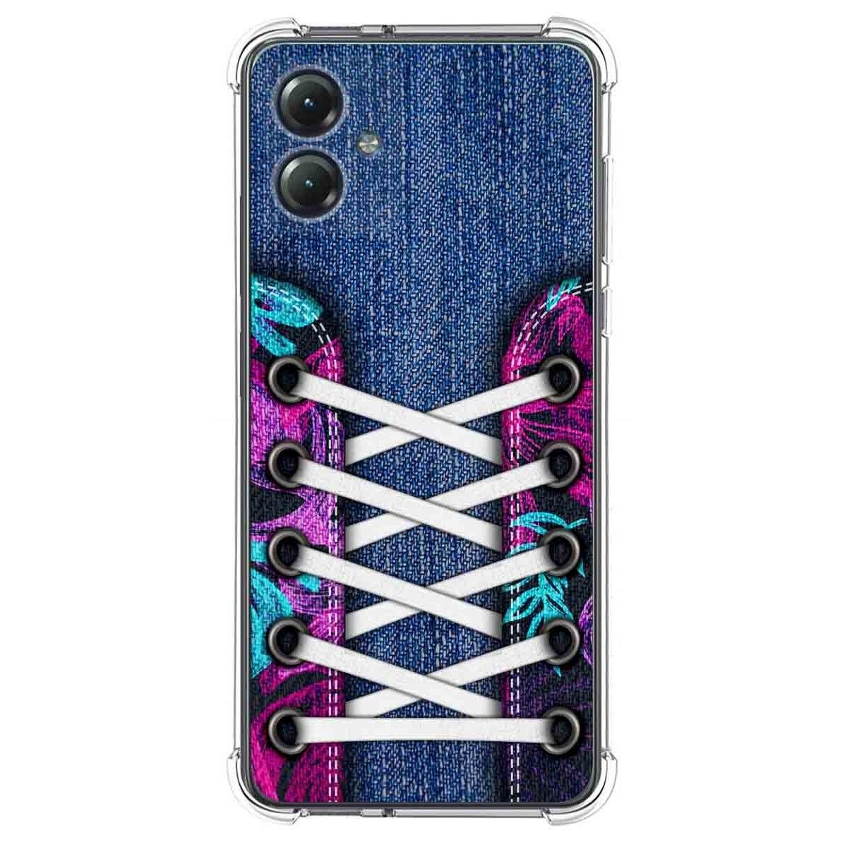 Funda Silicona Antigolpes para Motorola Moto G14 diseño Zapatillas 06 Dibujos