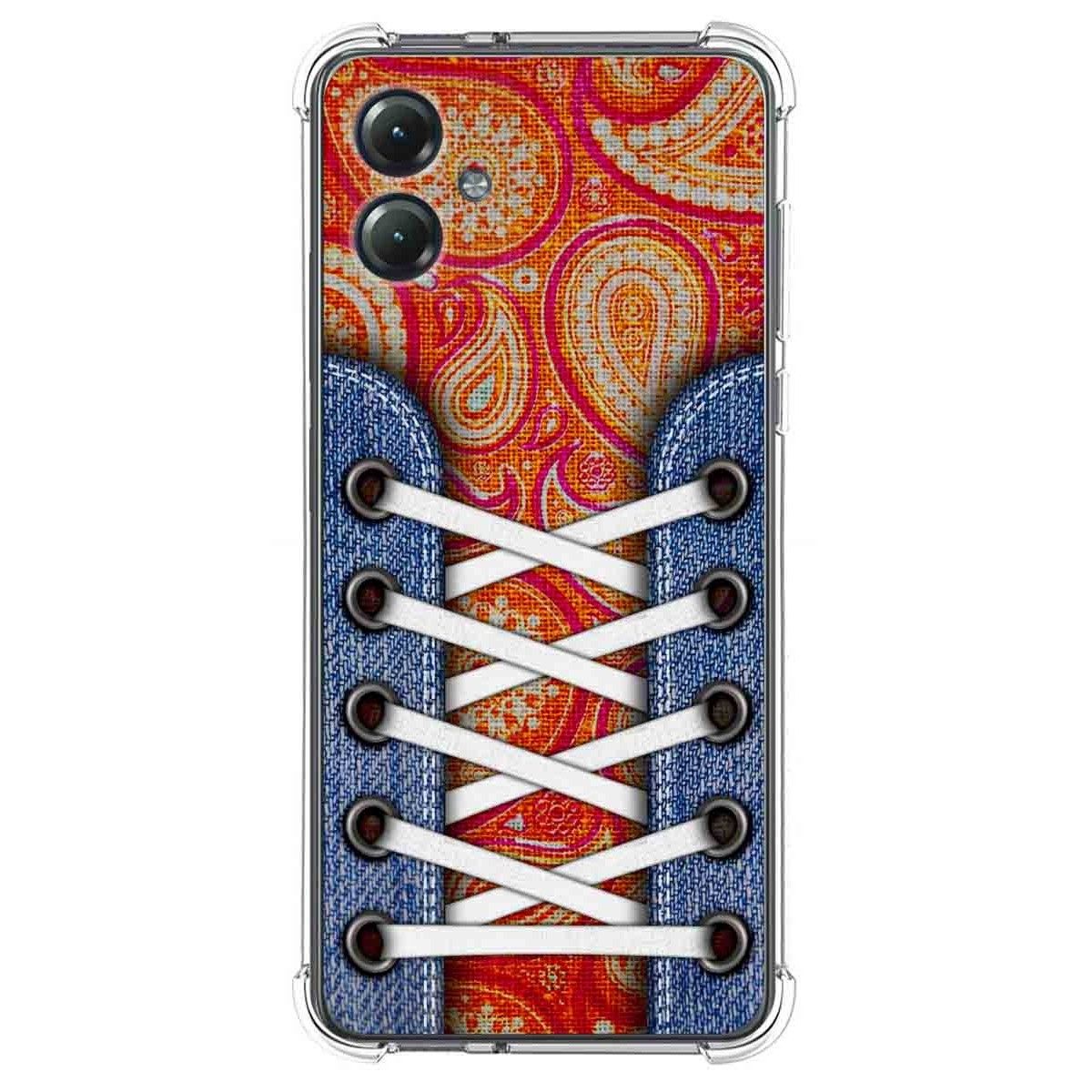 Funda Silicona Antigolpes para Motorola Moto G14 diseño Zapatillas 10 Dibujos