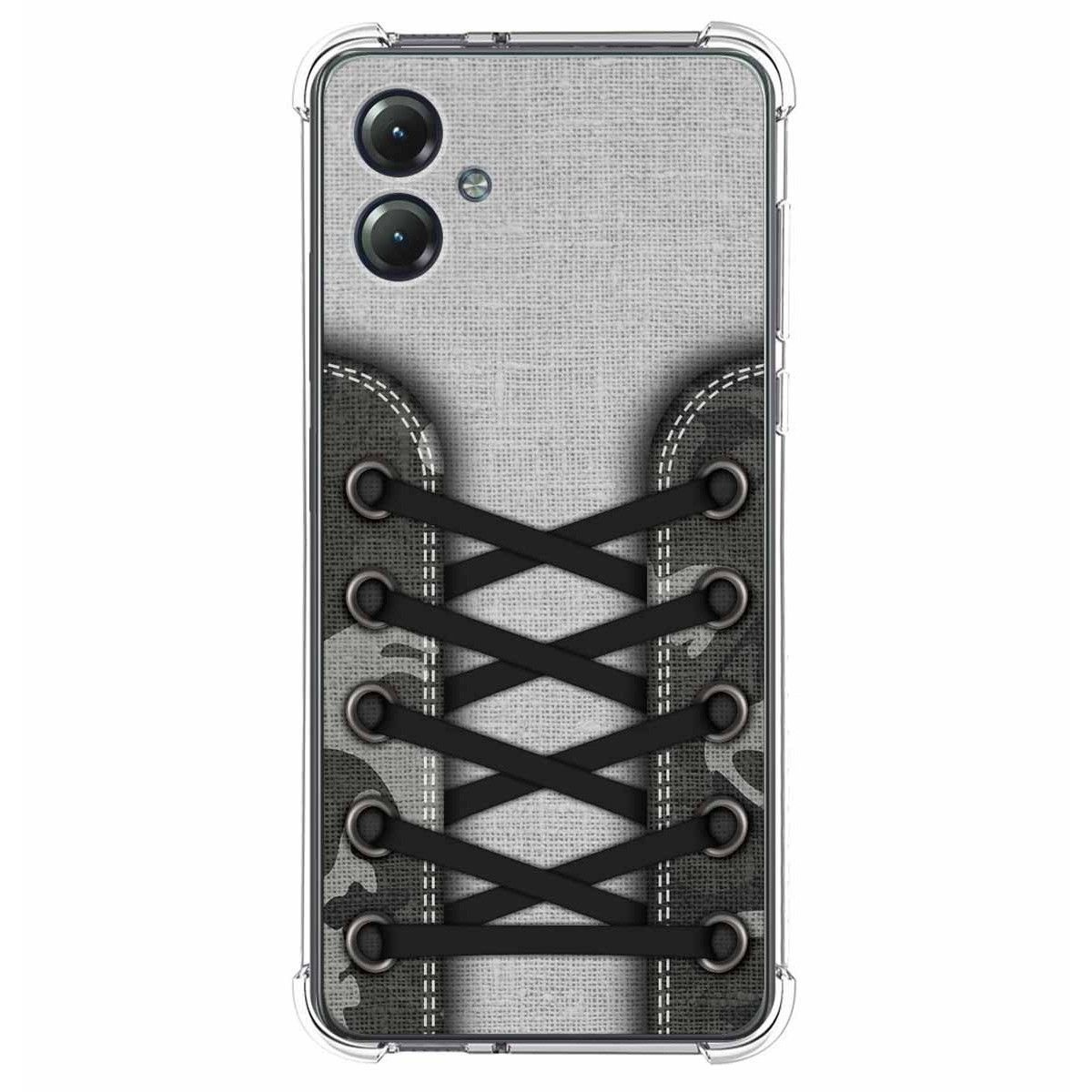 Funda Silicona Antigolpes para Motorola Moto G14 diseño Zapatillas 16 Dibujos