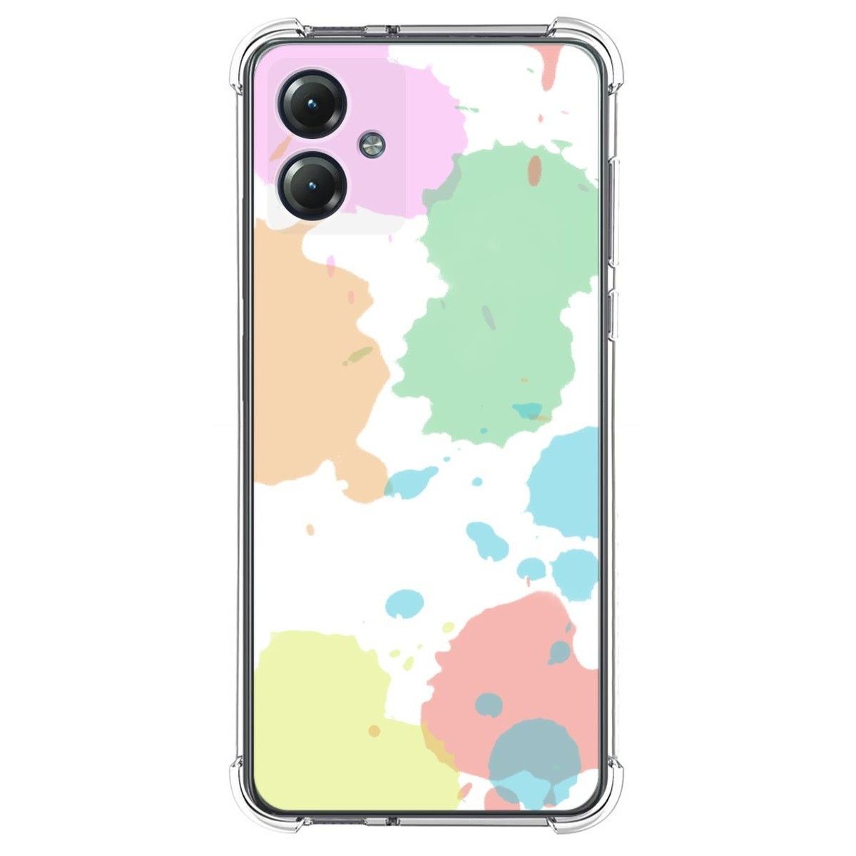 Funda Silicona Antigolpes para Motorola Moto G14 diseño Acuarela 05 Dibujos
