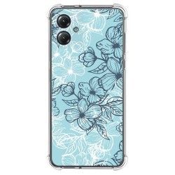 Funda Silicona Antigolpes para Motorola Moto G14 diseño Flores 03 Dibujos